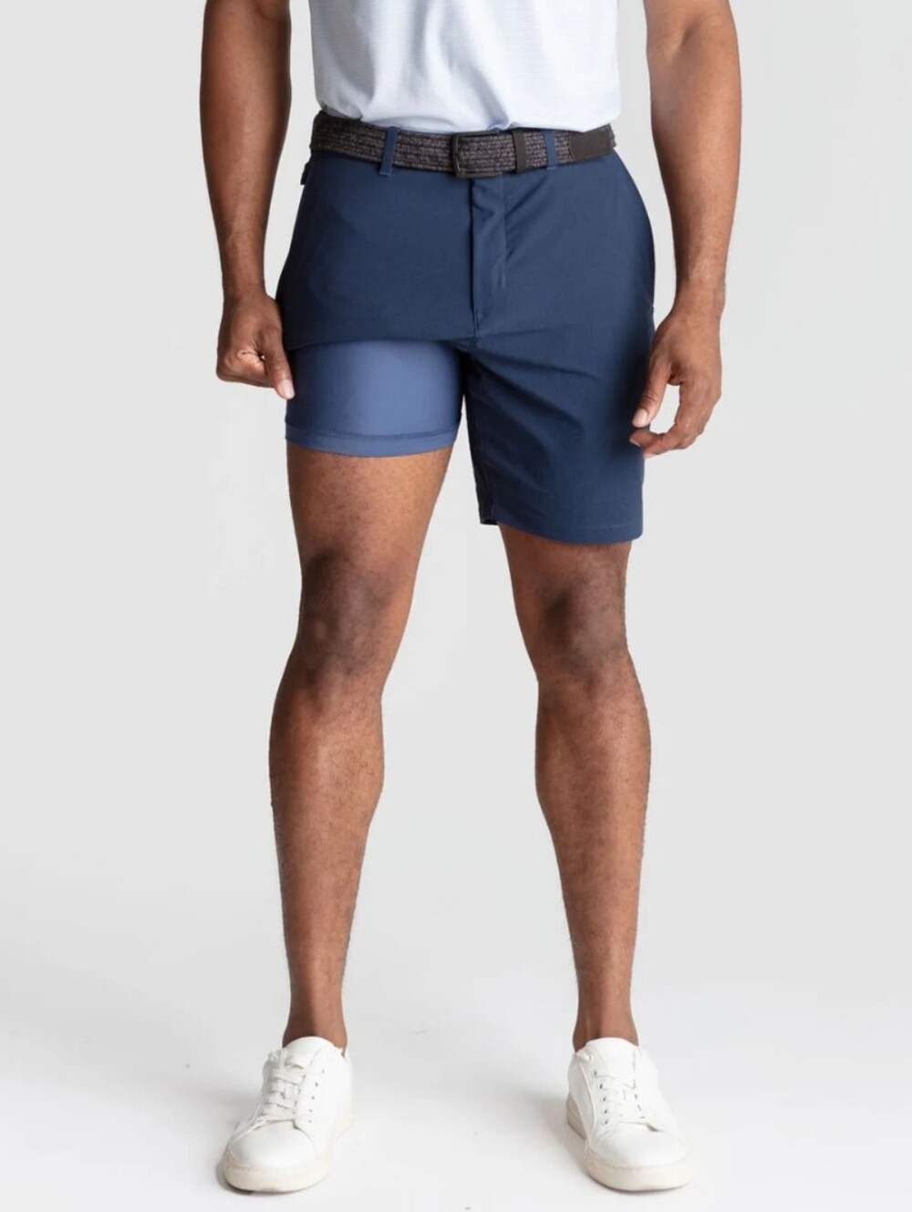 Birddog The Shinnecock Chills Lined In Signal Navy Golf Shorts Size 34 NWOT